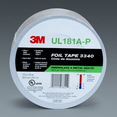 3M(TM) Foil Tape 3340 UL181A-P Roll Image