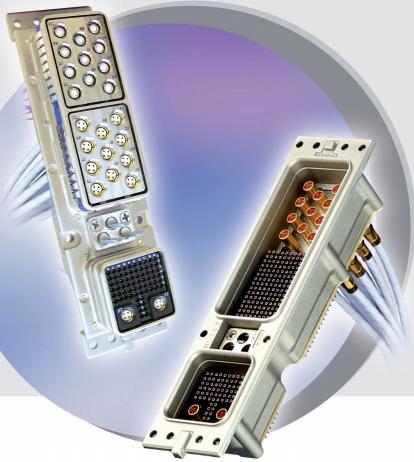 Gore RCN8328 150Ω 军用以太网电缆 ARINC 600 四同轴接触件