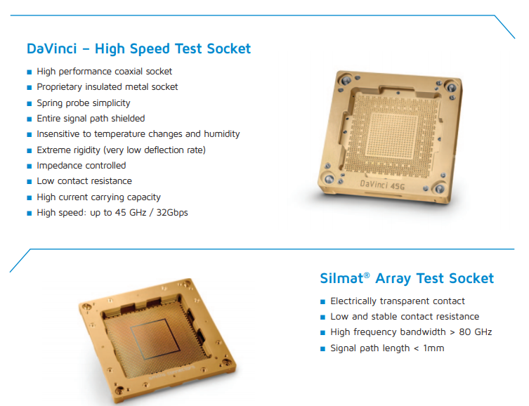 标准阵列和外围测试-标准测试插座-航天电线电缆
