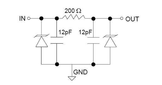 EClamp2384K-彩色LCD接口ESD-EMI4线保护