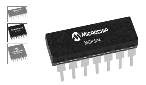 MCP604-四路运算放大器-西安福川电子科技 MCP604-四路运算放大器-西安福川电子科技