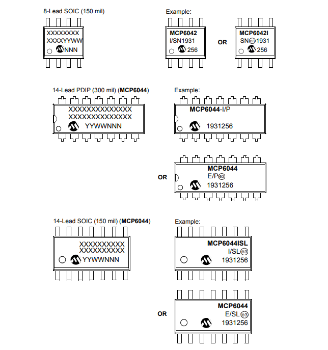 MCP6044-四路运算放大器-西安福川电子科技