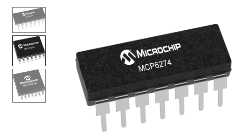 MCP6274系列-运算放大器（运放）-西安福川电子科技