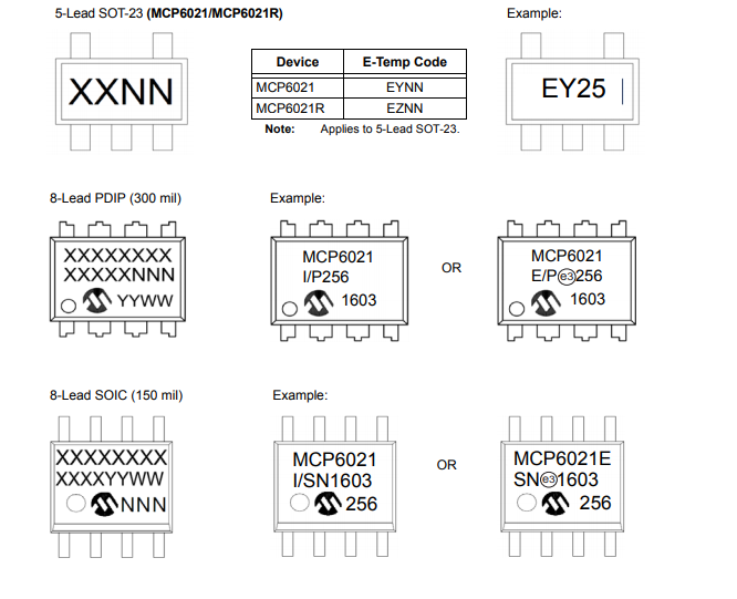 MCP6021-运算放大器-西安福川电子科技 MCP6021-运算放大器-西安福川电子科技