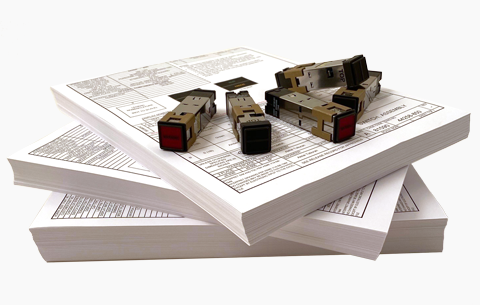 Korry 389和427/428 -5/8英寸开关-西安福川电子科技