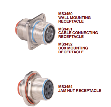 MS3454L20-19S-安费诺连接器