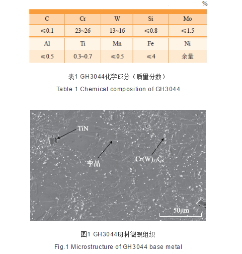 GH3044 线性摩擦焊接头-组织特征及其形成机制-西安福川电子科技