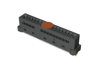 HSEC6-DV 0.60mm-Edge Rate®高速插卡式连接器-插卡式连接器