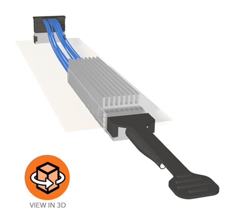 FLYOVER®-QSFP28电缆系统-电线电缆 FLYOVER®-QSFP28电缆系统-电线电缆