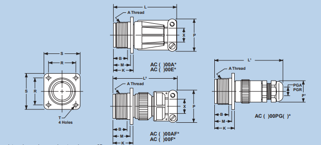 ACC01F40-56S-003安费诺连接器-西安福川电子科技 ACC01F40-56S-003安费诺连接器-西安福川电子科技