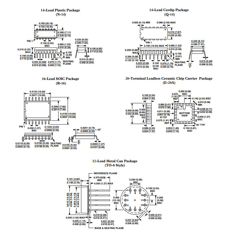 AD842SCHIPS放大器-西安福川电子科技