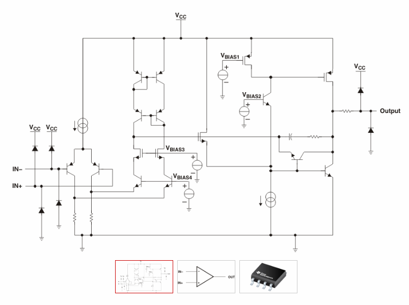 LMV324A-Q1CMOS-运算放大器-用于成本优化的系统