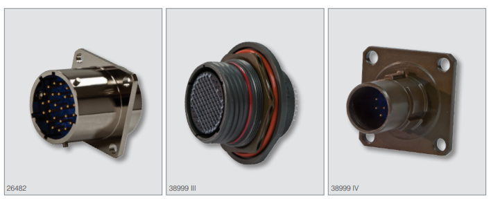 MIL-DTL-38999 Series I,II,III,IV系列连接器