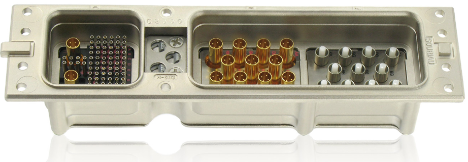 ARINC600系列-矩形高密度机架-面板连接器