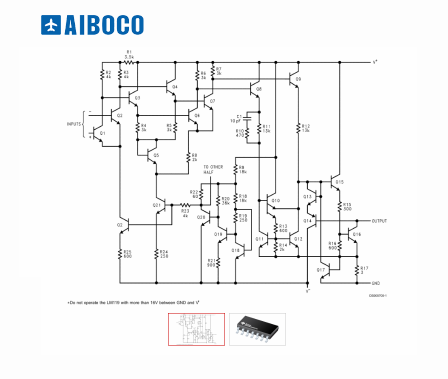LM319-N精密高速双比较器-继电器-西安福川电子科技