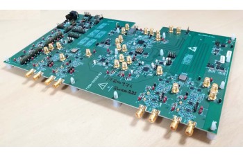TIDA-01022 Flexible 3.2 GSPS Multi-Channel AFE Reference Design for DSOs, RADAR, and 5G Wireless Test Systems Board Image