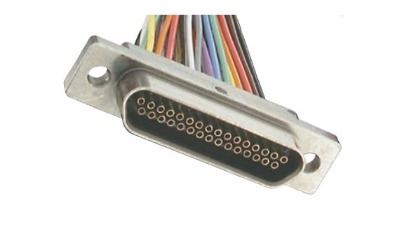 Amphenol 微型连接器系列-矩形带状线微型连接器-100RA09P-1A1AB