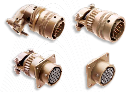 安费诺MS3116高密度、快速断开焊接连接器