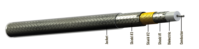 S33141 - 50欧姆同轴射频电缆-西安福川电子科技