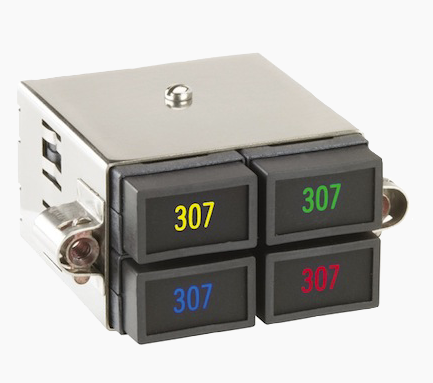 Korry 307 Series 3/8 x 5/8-Inch Switch and Indicator