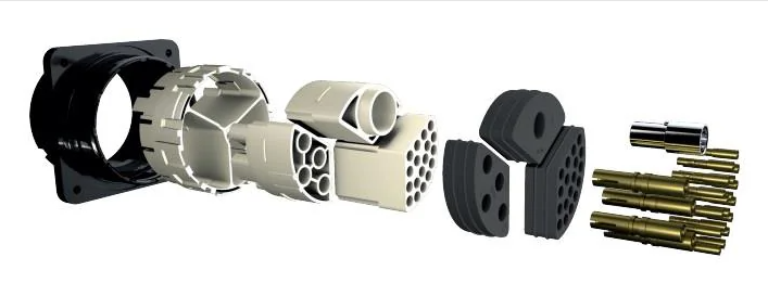 ITT Cannon MOVE-MOD™模块化圆形连接器-西安福川电子