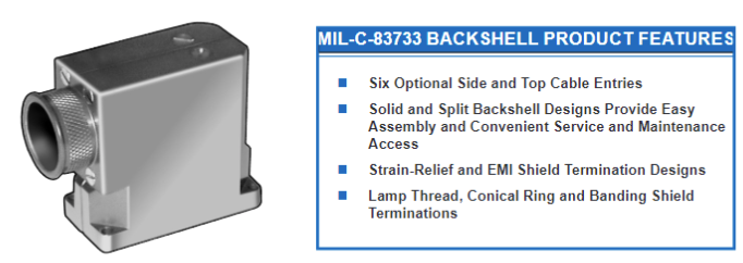 ARINC 400 系列（加农炮）连接器后壳-西安福川电子科技