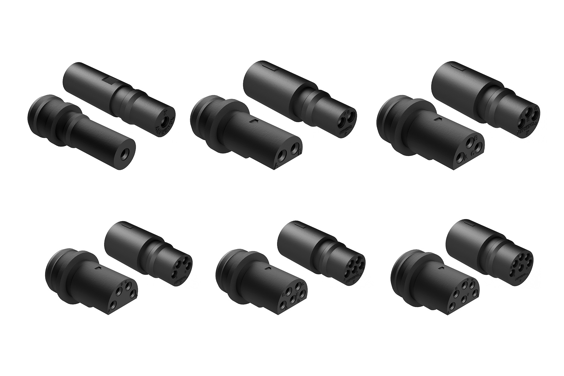 Amphenol Sine Systems 44 Series™ 热塑性橡胶圆形连接器-西安福川电子科技