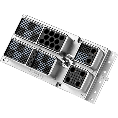 Sunkye ARINC 600 机架和面板矩形连接器